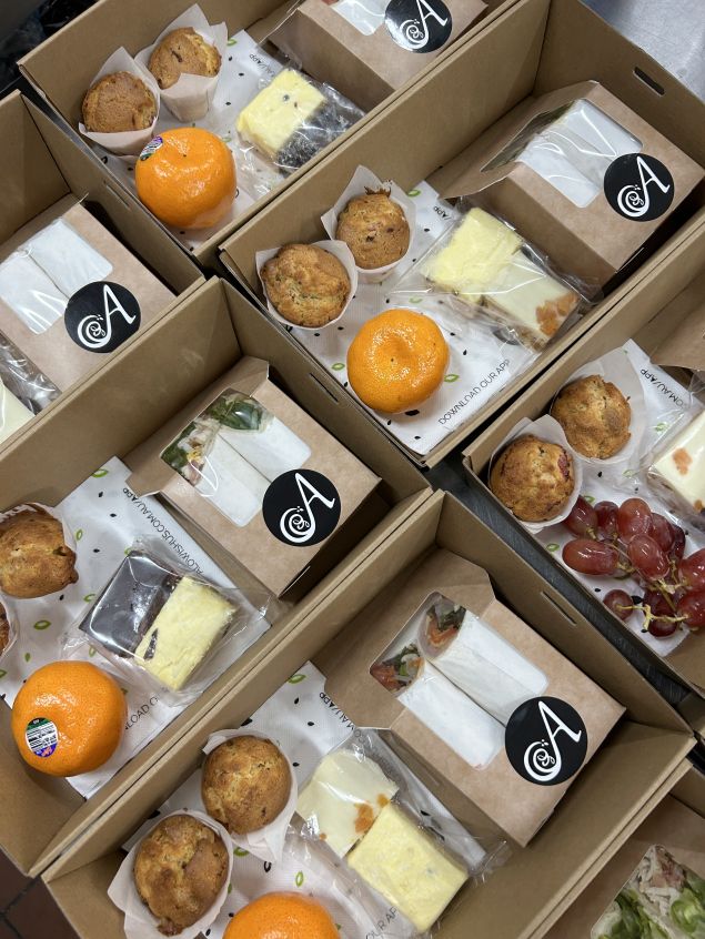 Fresh corporate catering sandwiches and lunch delivery Maryborough